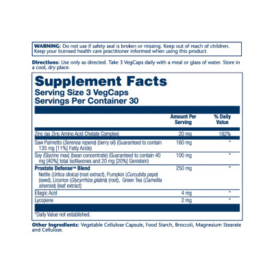 Prostate Defense - 90 vcaps Prostate Defense - 90 vcaps