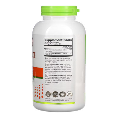 Sodium Ascorbate - 250 caps Sodium Ascorbate - 250 caps
