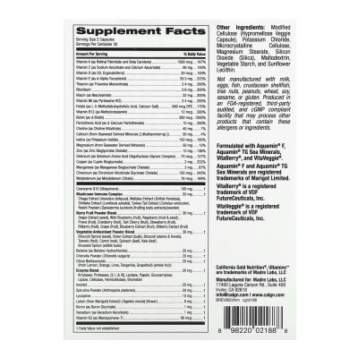 Ultamins MENS Multivitamin - 60 vcaps Ultamins MENS Multivitamin - 60 vcaps