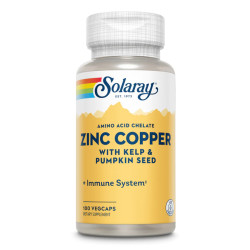 Zinc Copper - 100 vcaps Zinc Copper - 100 vcaps