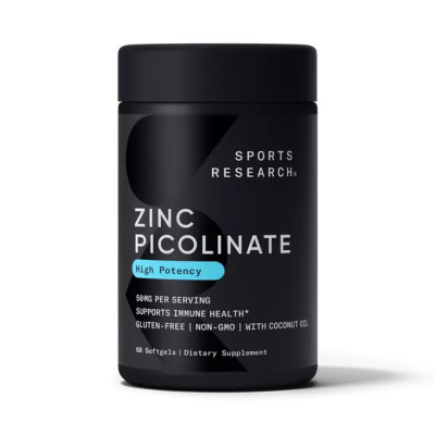 Zinc Picolinate 30mg - 90 softgels (До 05.26) Zinc Picolinate 30mg - 90 softgels (До 05.26)