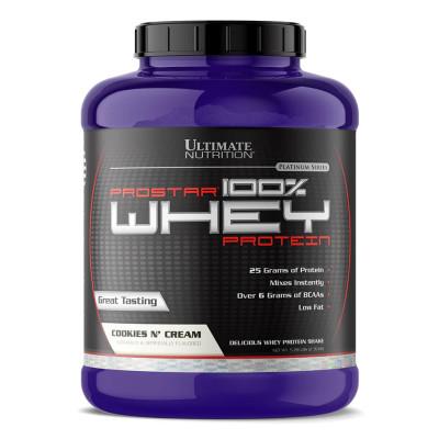 Prostar Whey 5.28lb - 2390g Cookies Cream Prostar Whey 5.28lb - 2390g Cookies Cream