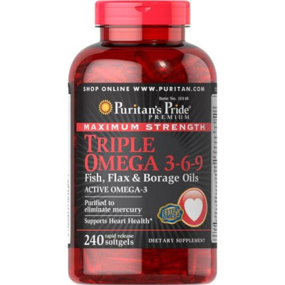 Triple Omega 3-6-9 Maximum Strength - 240Softgels Triple Omega 3-6-9 Maximum Strength - 240Softgels