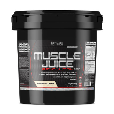 Muscle Juice Revolution 2600 - 5040g Cookies Creme Muscle Juice Revolution 2600 - 5040g Cookies Creme