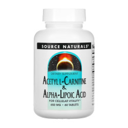 Acetyl L-Carnitine & Alpha-Lipoic Acid 650mg - 60 tabs Acetyl L-Carnitine & Alpha-Lipoic Acid 650mg - 60 tabs