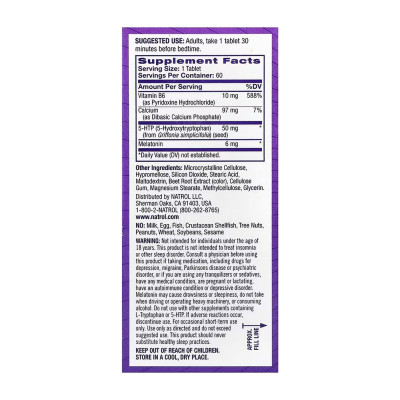 Advanced Sleep Melatonin - 60 tabs Advanced Sleep Melatonin - 60 tabs