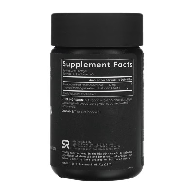 Astaxanthin 12mg - 60 softgels Astaxanthin 12mg - 60 softgels