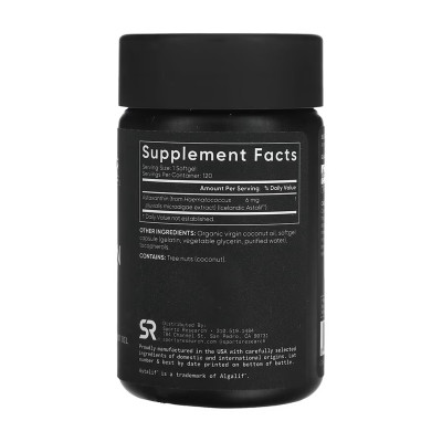 Astaxanthin 6mg - 120 softgels