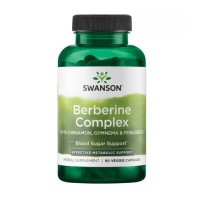 Berberine Complex with Cinnamon Gymnema & Fenugreek - 90 vcaps Berberine Complex with Cinnamon Gymnema & Fenugreek - 90 vcaps