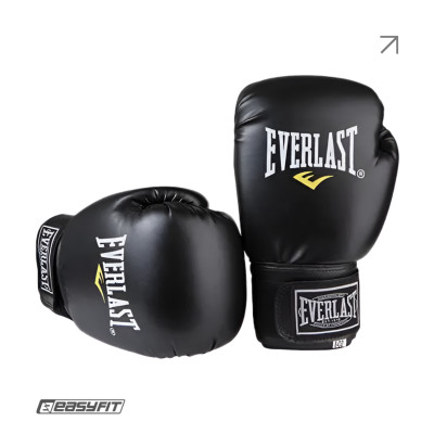 Рукавички для боксу Everlast 14 унцій (14 oz) чорні
