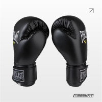 Рукавички для боксу Everlast 14 унцій (14 oz) чорні