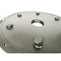 Балансувальна платформа EasyFit BOSU 60 см Сірий