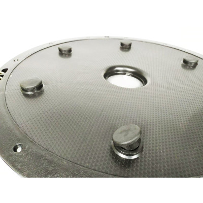 Балансувальна платформа EasyFit BOSU 60 см Сірий