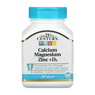 Cal Mag Zinc + D - 90 tabs