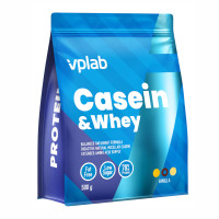 Casein & Whey - 500g Vanilla (Пошкоджена упаковка) Casein & Whey - 500g Vanilla (Пошкоджена упаковка)