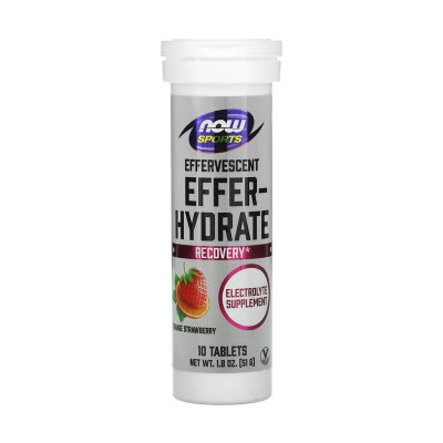 Effer-Hydrate Effervescent Orange Strawberry - 10 tabs Effer-Hydrate Effervescent Orange Strawberry - 10 tabs