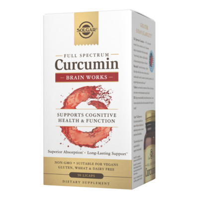 Full Spectrum Curcumin Brain Works - 90 Licaps Full Spectrum Curcumin Brain Works - 90 Licaps