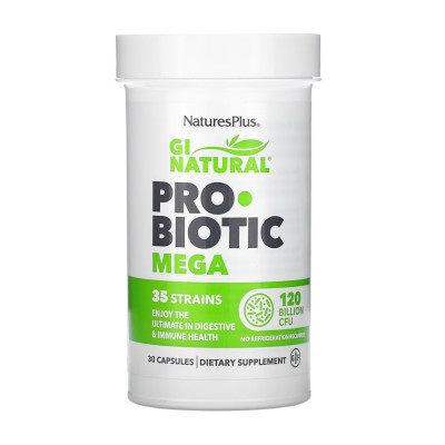 Gi Natural Probiotic Mega - 30 caps (До 09.26) Gi Natural Probiotic Mega - 30 caps (До 09.26)