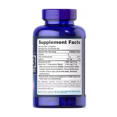 Glucosamine Chondroitin MSM Double Strength - 240 caps Glucosamine Chondroitin MSM Double Strength - 240 caps