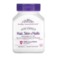 Hair, Skin & Nails Extra Strength - 90 tabs Hair, Skin & Nails Extra Strength - 90 tabs