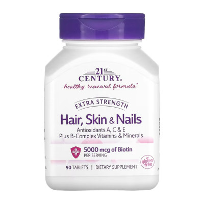 Hair, Skin & Nails Extra Strength - 90 tabs Hair, Skin & Nails Extra Strength - 90 tabs