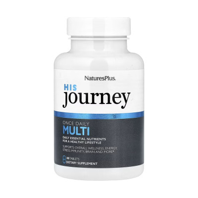 His Journey Once Daily Multi - 30 tabs His Journey Once Daily Multi - 30 tabs