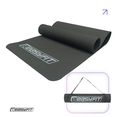 Килимок для фітнесу EasyFit EVA 3 мм (чорний)