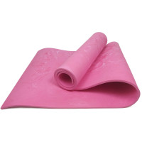 Килимок для йоги та фітнеса EasyFit PER Premium Mat 8 мм Рожевий Килимок для йоги та фітнеса EasyFit PER Premium Mat 8 мм Рожевий
