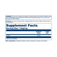 L-Tyrosine 500mg - 50 vcaps L-Tyrosine 500mg - 50 vcaps