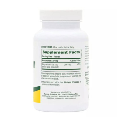 Magnesium 200mg - 90 tabs Magnesium 200mg - 90 tabs