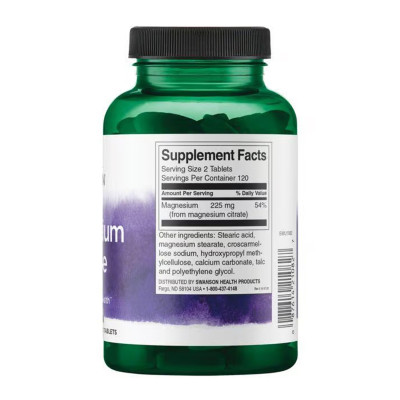 Magnesium Citrate Super Strength - 240 tabs Magnesium Citrate Super Strength - 240 tabs