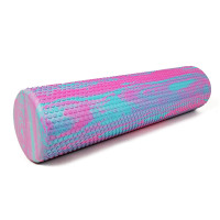 Масажний ролик EasyFit Foam Roller 60 см двоколірний М'ятний-рожевий Масажний ролик EasyFit Foam Roller 60 см двоколірний М'ятний-рожевий