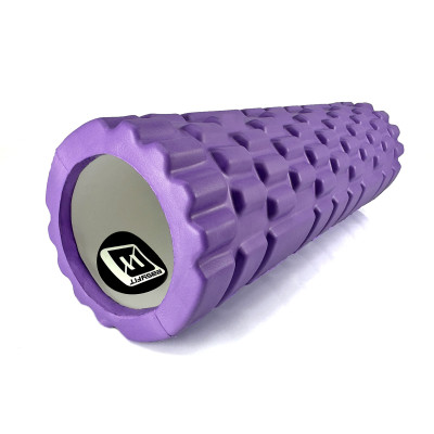 Масажний ролер EasyFit Grid Roller Mini 30 см фіолетовий Масажний ролер EasyFit Grid Roller Mini 30 см фіолетовий