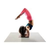Татамі мат EasyFit SwallowTail 4 шт (60х60х1 см) пазл хвіст ластівки сірий