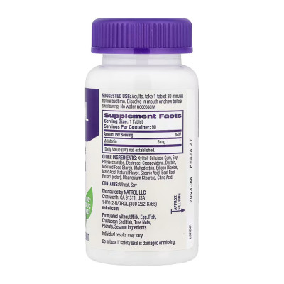 Melatonin 5mg - 90 tabs Melatonin 5mg - 90 tabs