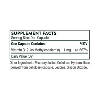 Vitamin B12 Methylcobalamin - 60 caps Vitamin B12 Methylcobalamin - 60 caps