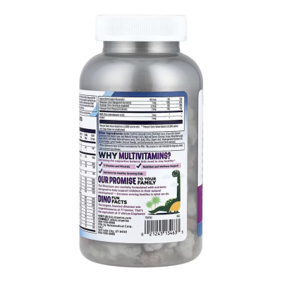 MultiSaurus - 180 chewables Berry Grape Orange MultiSaurus - 180 chewables Berry Grape Orange