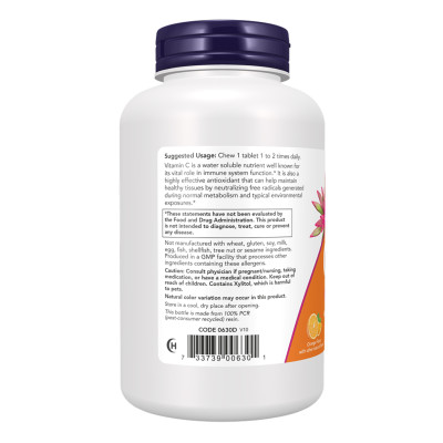 C-500 Chew Orange - 100 tabs C-500 Chew Orange - 100 tabs