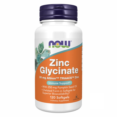 Zinc Glycinate 30mg - 120 sgels Zinc Glycinate 30mg - 120 sgels