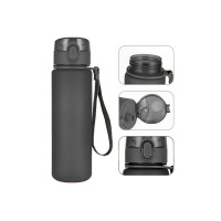 Пляшка для води EasyFit AquaFlow 600 мл (чорна) Пляшка для води EasyFit AquaFlow 600 мл (чорна)
