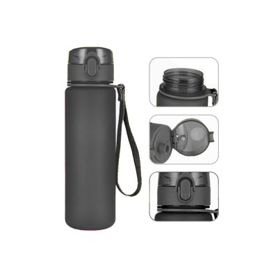 Пляшка для води EasyFit AquaFlow 600 мл (чорна) Пляшка для води EasyFit AquaFlow 600 мл (чорна)
