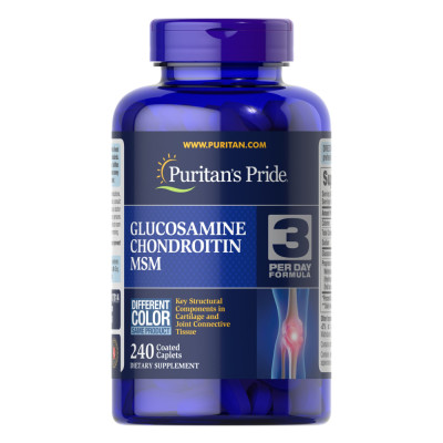 Glucosamine Chondroitin MSM Double Strength - 240 Caplets Glucosamine Chondroitin MSM Double Strength - 240 Caplets