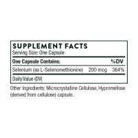 Selenium 200 mcg - 60 caps Selenium 200 mcg - 60 caps