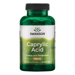 Caprylic Acid 600mg - 60 soft Caprylic Acid 600mg - 60 soft