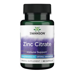 Zinc Citrate 50mg - 60caps Zinc Citrate 50mg - 60caps