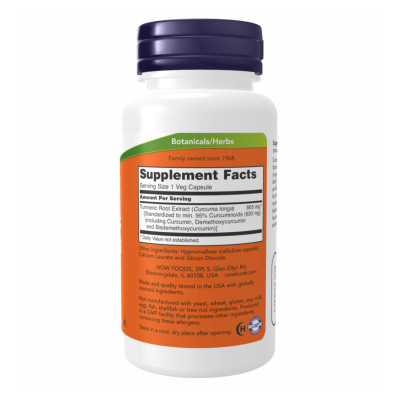 Turmeric Curcumin Extract - 120 vcaps Turmeric Curcumin Extract - 120 vcaps