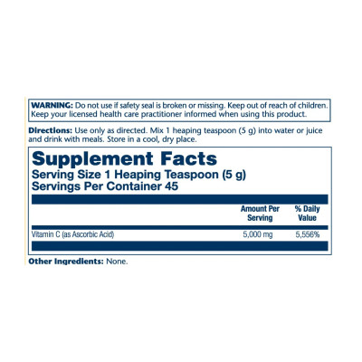 Vit C Powder 5000mg - 227g Vit C Powder 5000mg - 227g
