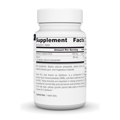 Vitamin B-2 100 mg - 100 tabs Vitamin B-2 100 mg - 100 tabs