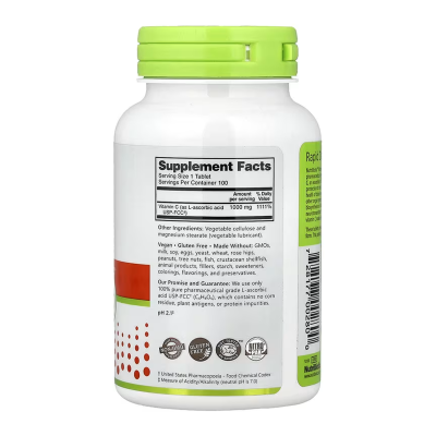 Vitamin C 1000 mg - 100 tabs Vitamin C 1000 mg - 100 tabs