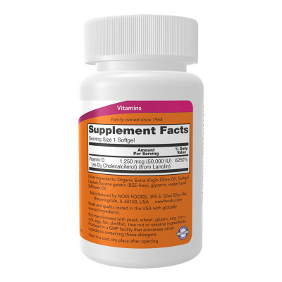 VIT D-3 50,000 IU - 12 sgels VIT D-3 50,000 IU - 12 sgels